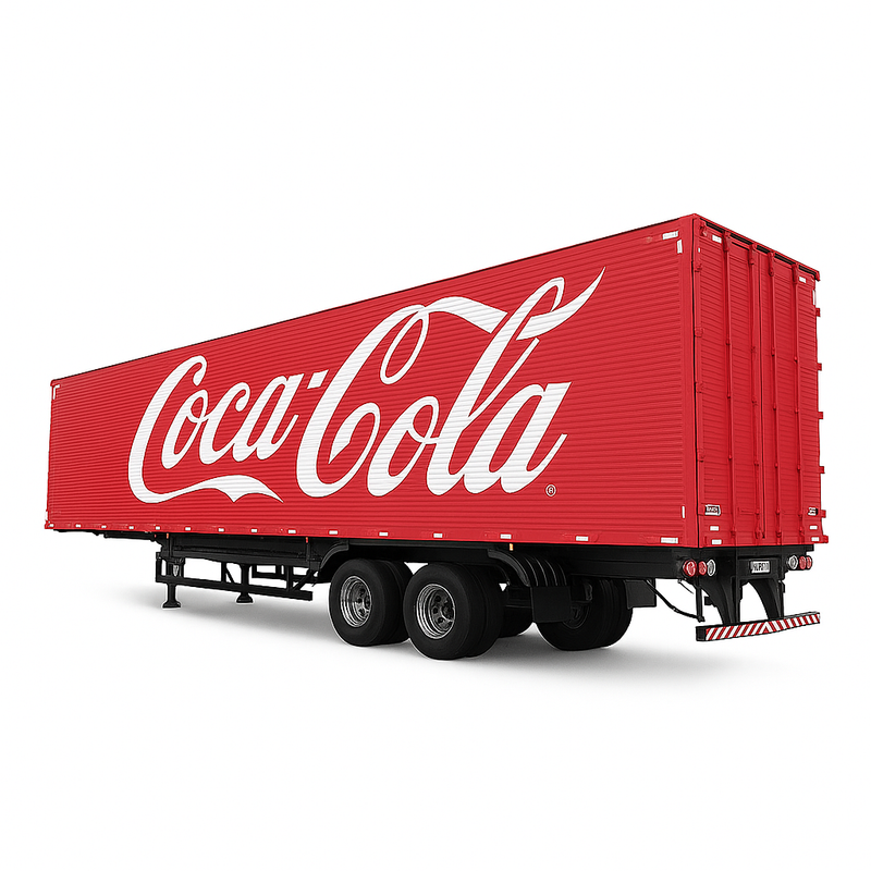 Miniatura Realista de Controle Remoto Caminhão Scania S540 6X4 + Carreta de Brinde (QUEIMA DE ESTOQUE) - BRANCO