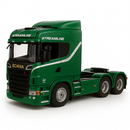 Miniatura Realista de Controle Remoto Caminhão Scania S540 6X4 + Carreta de Brinde (QUEIMA DE ESTOQUE) - VERMELHO